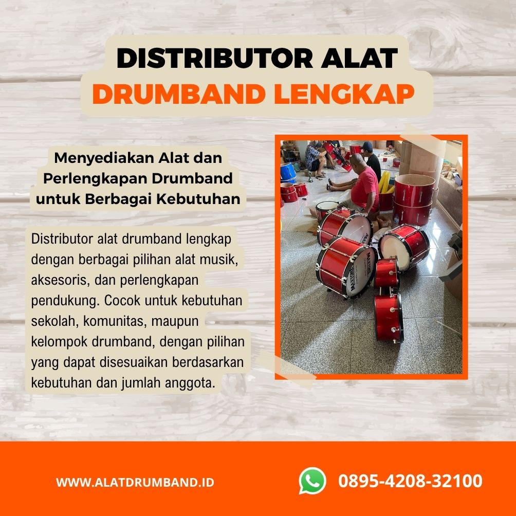 Distributor Alat Drumband untuk Sekolah di Indonesia