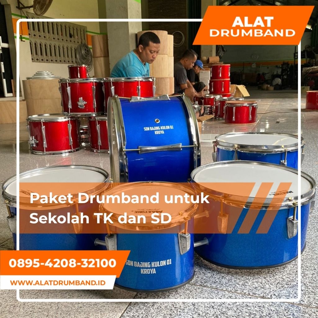 Paket Drumband untuk Sekolah TK dan SD