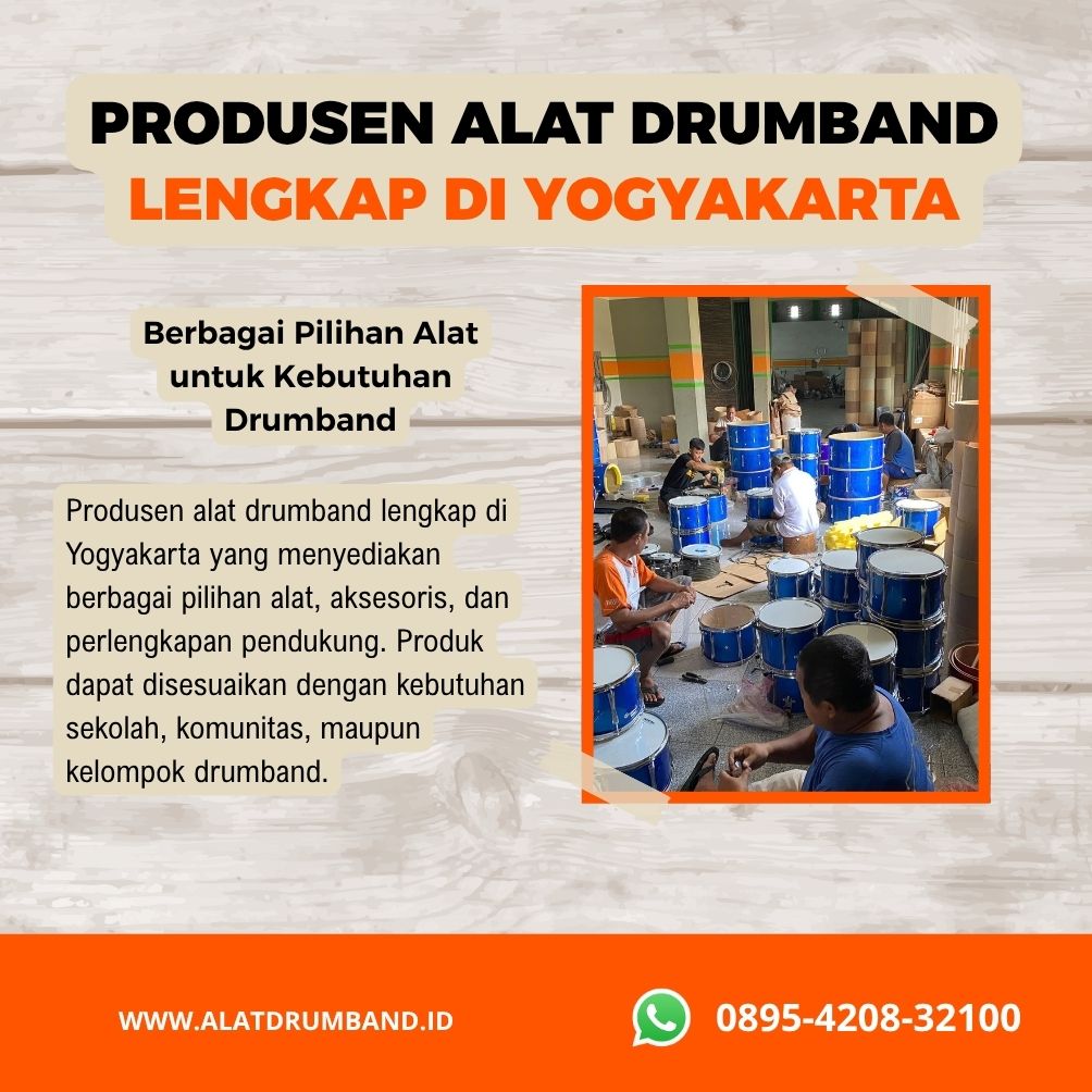 Produsen Alat Drumband Yogyakarta dengan Produk Lengkap