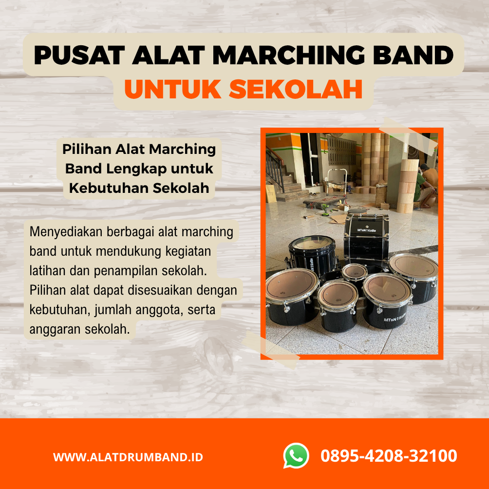 Produsen Alat Marching Band untuk Sekolah